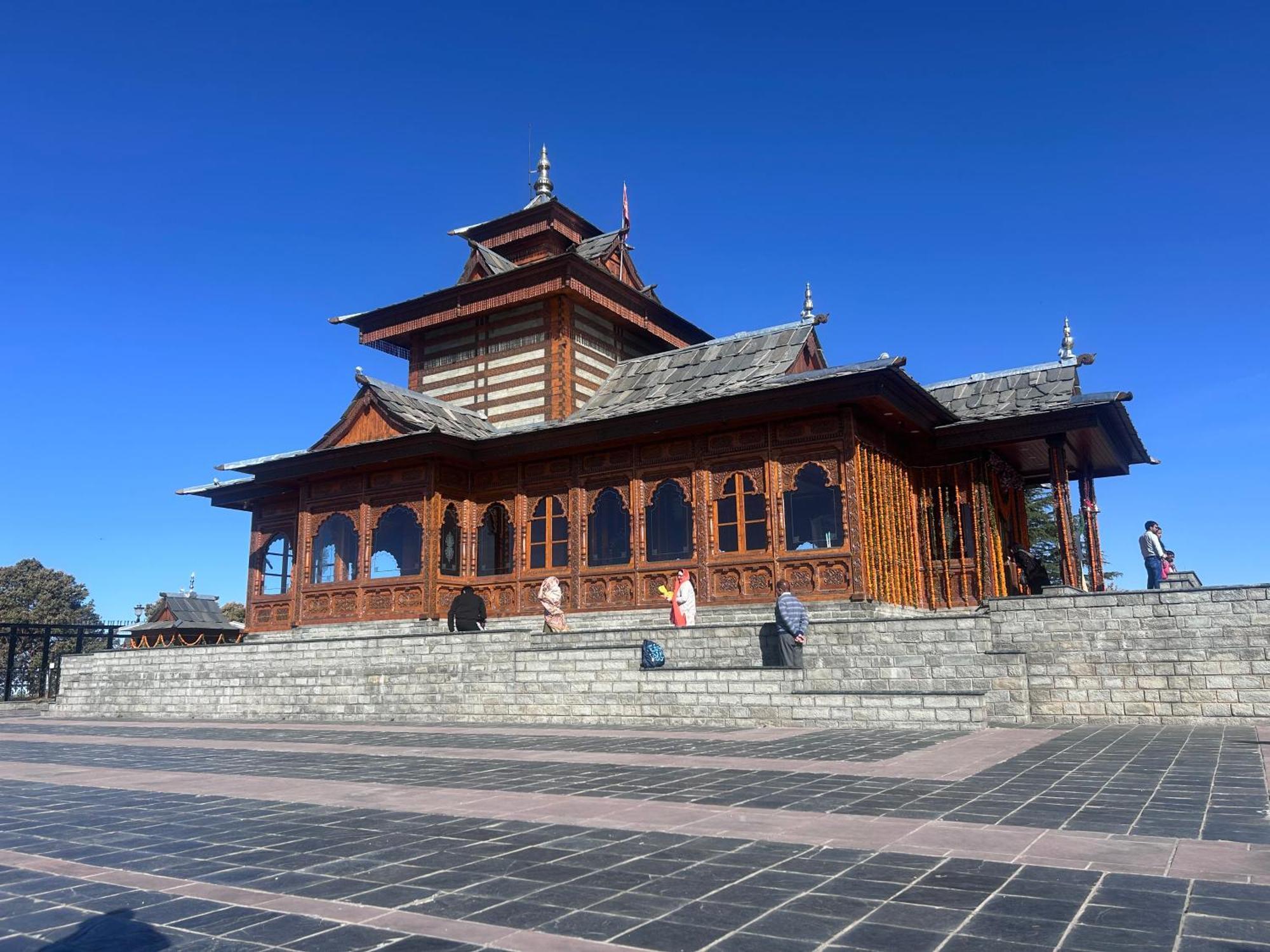 Shalom Hillcrest Inn Shimla Exteriör bild